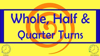 Whole Half amp Quarter Turns [upl. by Junna771]