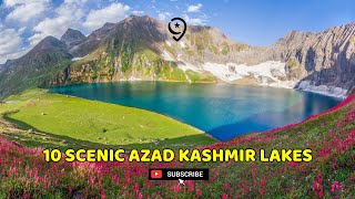 Exploring the Scenic Lakes of Azad Kashmir  Pakistan Travel Guide [upl. by Dymphia]