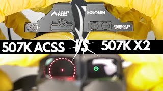 Holosun 507k vs 507k ACSS Comparison amp Review [upl. by Ramal]