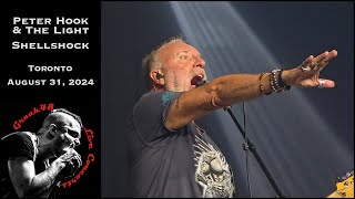 Peter Hook amp The Light  quotShellshockquot  Toronto  August 31 2024 [upl. by Streeto]