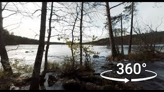 A DAY IN RUUNAA AREA  Virtual Outdoors Finland [upl. by Brunell]