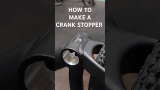 How to make a crank stopper mtb fyp mtbfreestyle mountainbike whistler mtbfreestyleriding [upl. by Nnaes]