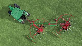 Enorossi  TRACER 780 Double Rotary Rake [upl. by Sualk]