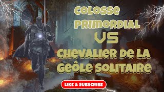 32  Chevalier de la Geôle Solitaire VS Colosse Primordial   Elden Ring DLC amp Randomizer [upl. by Ahtenek]