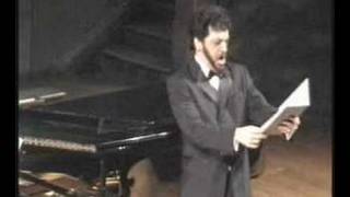 Renato Mismetti sings quotSong to lull a womanquot by Kilza Setti [upl. by Souvaine]