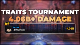 TRAITS 406B DAMAGE TOURNAMENT 5 FINAL STRAT  Anime Vanguards [upl. by Ailema]