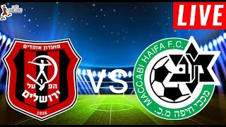 Hapoel Jerusalem vs Maccabi Haifa Live Score l Ligat Haal 2024 [upl. by Klecka]