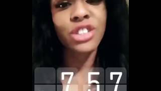 Azealia Banks New IG freestyle 021518 [upl. by Wayolle]