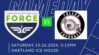 2012 Blue Force vs Toledo Cherokee LCAHL [upl. by Ramilahs]