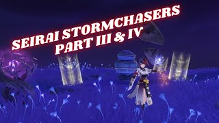 Seirai Stormchasers part 3  Seirai stormchasers part 4  genshin impact seirai stormchasers guide [upl. by Redman]