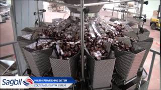 Sagbil Vertical Filling and Packaging Machine with 14 Head Weighers [upl. by Atikam]