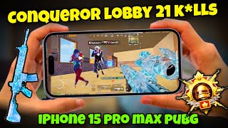 Intense Last Zone Fight 🥵 iPhone 15 Pro Max 90FPS 21KiLLS  RUSH GAMEPLAY 🥵🔥 [upl. by Benetta]