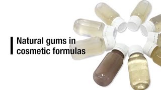 Natural gums gelling agents and thickeners in cosmetic formulas [upl. by Sanyu]