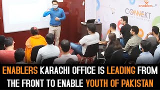 Enablers Karachi Office is Leading from the Front to Enable Youth of Pakistan [upl. by Zetroc]