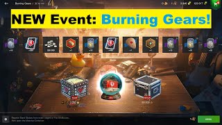 NEW Event Burning Gears WoT Blitz  Get Sand Globes with Tanks LUCKY PREMIUM TANK amp GOLD for FREE [upl. by Eilyw69]