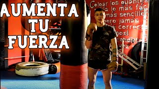 Mi secreto para FORTALECER los golpes de PUÑOS l Boxeo o MuayThai [upl. by Navets]