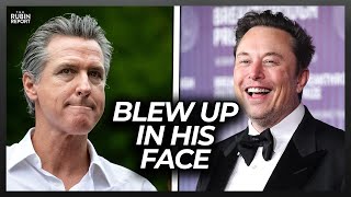 Gavin Newsom Humiliated as Elon Musk Reveals Why He Is Moving These 2 Companies Out of California [upl. by Dumanian]