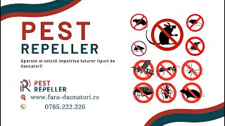 Aparat PR 2206 Profesional Pest Repeller anti soareci sobolani caini pisici lilieci dihori [upl. by Oscar]