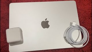 Unboxing MacBook Air M2 Silver  Apple  macbook  macbookair  unboxing  macbookairm2  laptop [upl. by Jarl69]