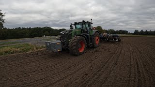 Cab View  Fendt 939 Vario  Köckerling Vector  Cultivation [upl. by Suehtomit]