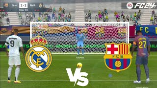 Real Madrid CF VS Barcelona FC  EL Clasico  highlights  panalty fcmobile24 [upl. by Gentille352]