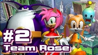 Lets Play Sonic Heroes  Team Rose  Part 2 [upl. by Airun768]