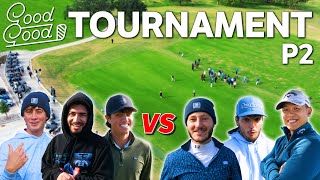 Good Good Enters 4 Man Scramble Golf Tournament  Team Twigs Vs Stumps  Part 2 [upl. by Desi]