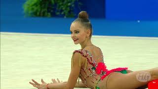 2017 Rhythmic Worlds Pesaro ITA – Gold rush continues for Averina twins [upl. by Nahtnaoj422]