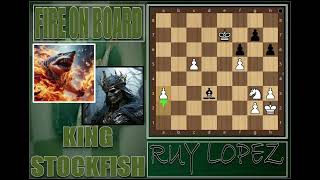 Stockfish 17 vs Drofa 410  Ruy Lopez Chigorin Defense stockfish chessgame chess chessgame [upl. by Lanford491]