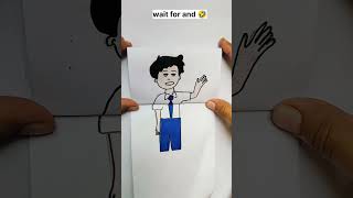 comedy video😅trending paperfoldingart funny viralvideo artandcraft [upl. by Cann]