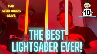 SABERTRIO Vahlken CFX Saber Review The Best Lightsaber I’ve Ever Owned [upl. by Marilyn]