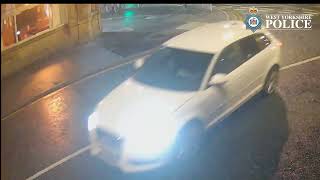 CCTV footage of fail to stop collision in Keighley [upl. by Waite109]