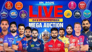 🔴 LIVE Tata IPL Player Auction 2025  IPL 2025 Auction Updates  IPL Mega Auction Live Day 2 [upl. by Isis976]