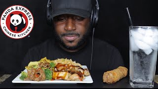 ASMR PANDA EXPRESS TERIYAKI CHICKEN BROCCOLI BEEF CHOW MEIN amp FRIED RICE MUKBANG TCASMR [upl. by Seagraves230]