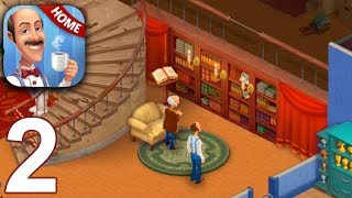 HOMESCAPES Story Walkthrough Gameplay Part 2  Day 2 iOS Android [upl. by Korman]