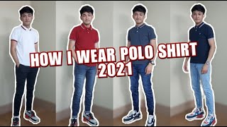 HOW I WEAR POLO SHIRT [upl. by Nomrej]