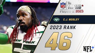 46 CJ Mosley LB Jets  Top 100 Players of 2023 [upl. by Laius]