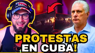 Protestas en La Habana y Oriente 🔥 Díaz Canel DESESPERADO por COLAPSO ABSOLUTO [upl. by Ahsyak]