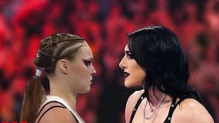 WWE Full Match  Rhea Ripley Vs Ronda Rousey  Monday Night RAW Full Match [upl. by Yanaton]