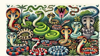 Top 30 Most Beautiful Snakes  Discovering the Different Types of Snakes [upl. by Avi]