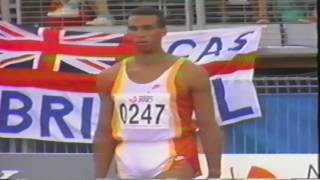 1990 Commonwealth Games Mens Decathlon Day 1 [upl. by Onaicul]