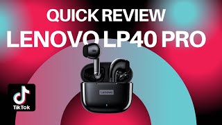 Lenovo Thinkplus LP40 Pro Review  Is it Worth it  Archie Lim [upl. by Erastus]