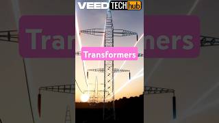 Transformers Explained How Voltage is Stepped Up and Down in Power Systems shorts trending [upl. by Mainis]