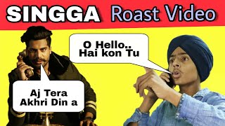 Yaar Jatt De  Singga  Latest Punjabi New Songs Roast Video  Harshdeep Singh [upl. by Dulci]