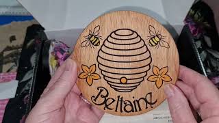 Whats in my Beltane Box [upl. by Ardnohs]