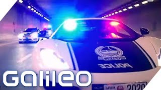 Im Ferrari auf GanovenJagd So tickt die Polizei weltweit  Galileo  ProSieben [upl. by Fritz]