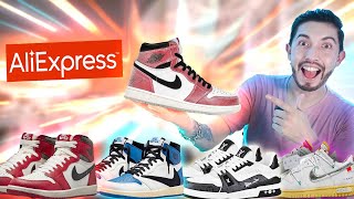 COMPRE TODOS LOS SNEAKERS MAS BARATOS DE AliExpress SON UNA ESTAFA [upl. by Butcher]