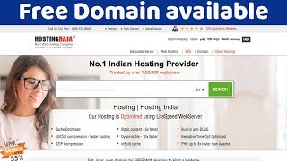 Cheap VPS Cloud amp Dedicated Server with free Domain  HostingRaja  Best Hosting in India [upl. by Venditti697]