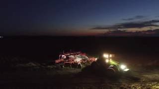 Harvest 2016  Spudnik Windrower [upl. by Karla]