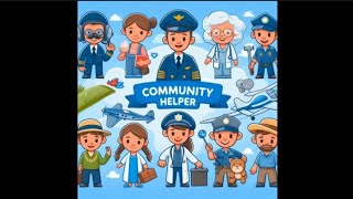 Community helpers part 3  Jobs and Occupations  occupation vocabulary in Englishcommunityhelpers [upl. by Mercuri]